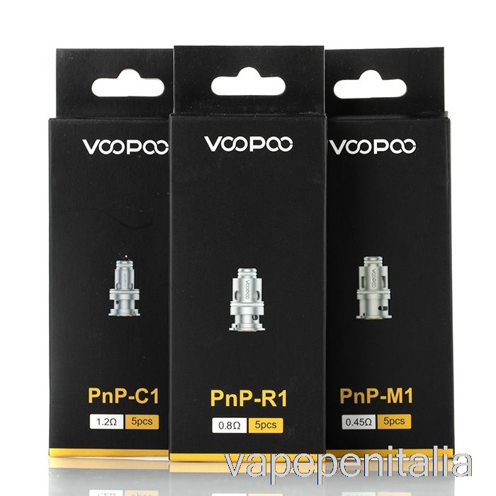 Bobine Di Ricambio Vape Italia Voopoo Pnp Bobine Singole Pnp-m1 Da 0,45ohm